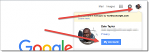 Open my Google account