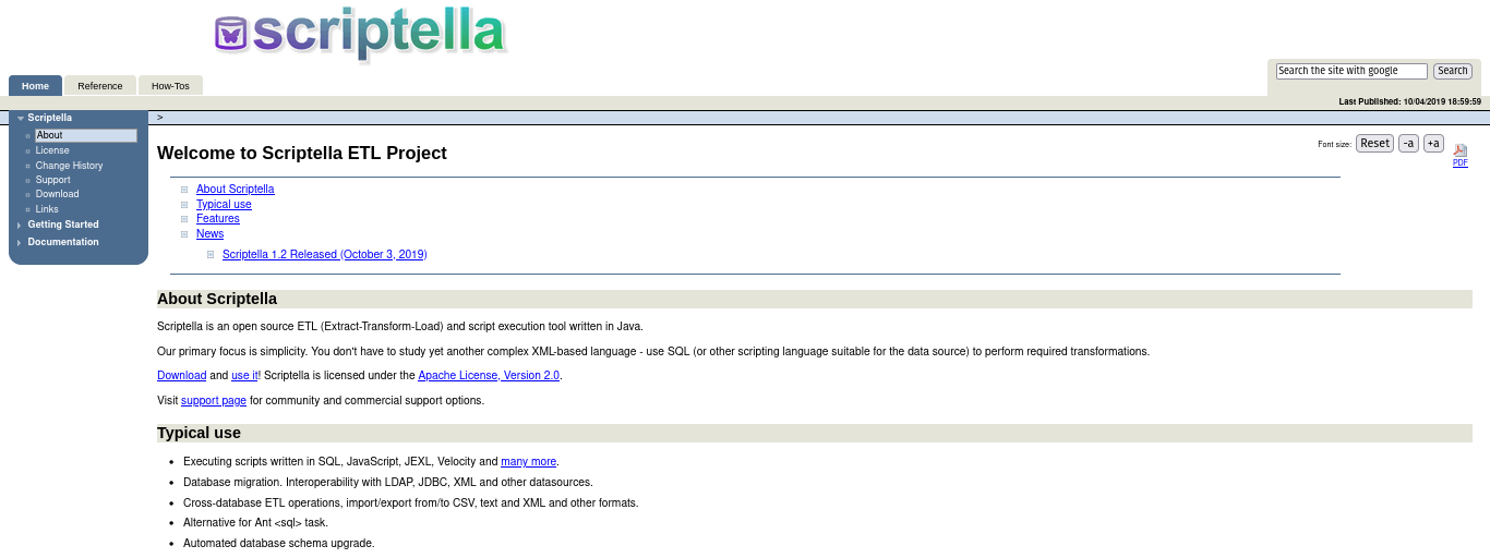 Scriptella ETL